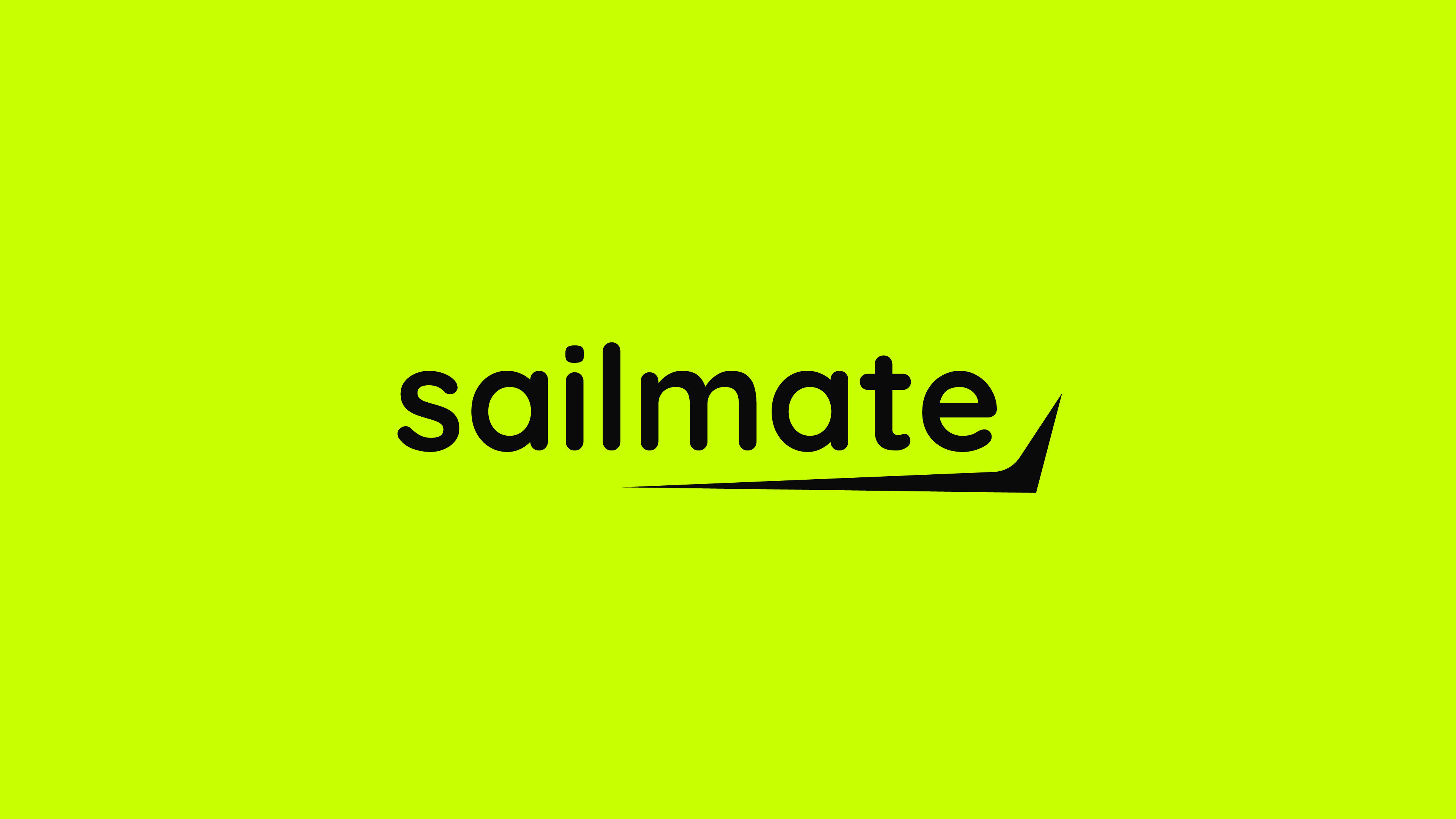 Sailmate wordmark lockup